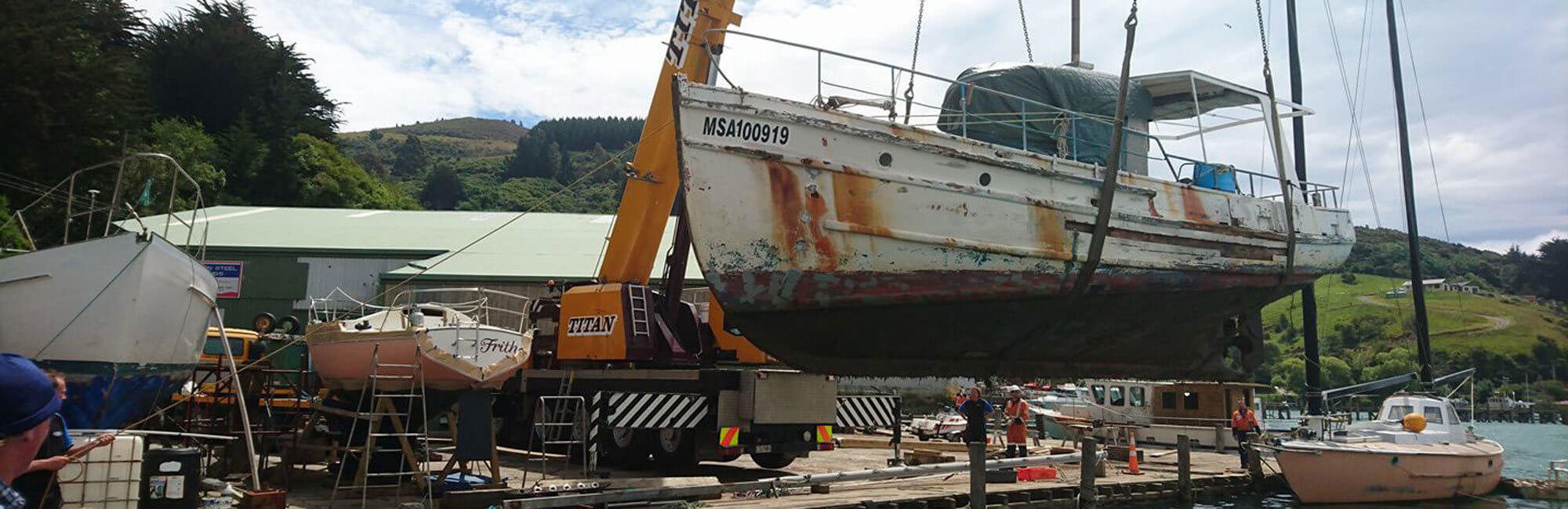 Boat Repairs Dunedin Fibreglass Boat Repair, Timber Boat ...